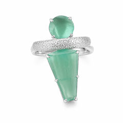 Aurelia Mint Sculptural Ring