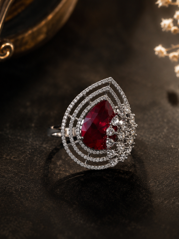 Afsana Ruby Ring