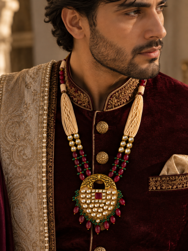 Meher Ruby Pearl Men’s Haar