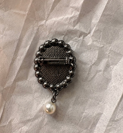 Regalia Pearl Cameo Brooch