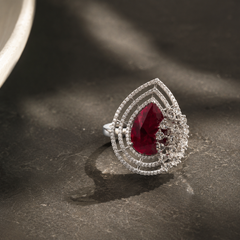 Afsana Ruby Ring