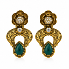 Simha Emerald Heritage Necklace Set