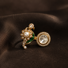 Morni Kundan Statement Ring