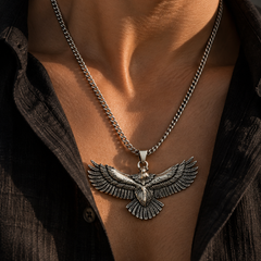 Azaad Eagle Men's Pendant Chain