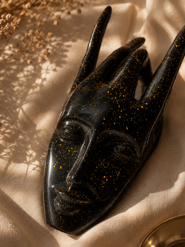 The Midnight Muse Sculptural Face