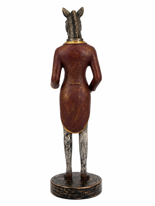 The Dapper Giraffe Gentleman Sculpture