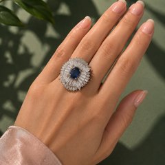 Midnight Aurelia Statement Ring
