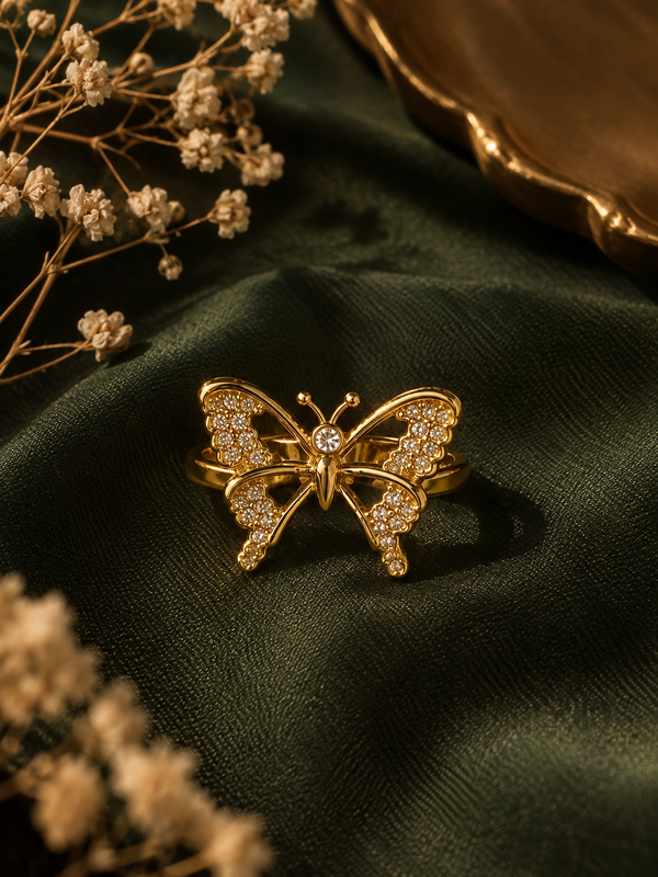 Mariposa Butterfly Ring