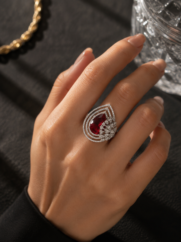 Afsana Ruby Ring