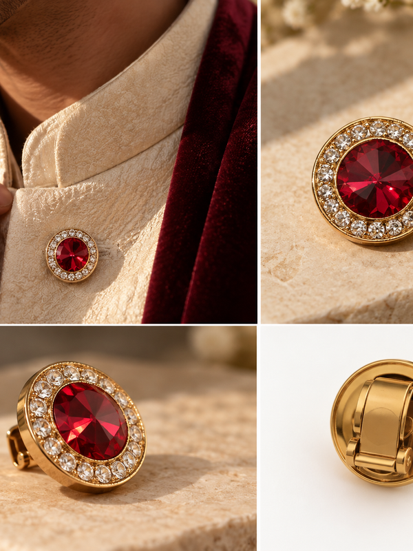 Rudra Ruby Button Cover