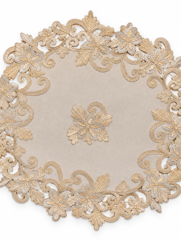 Meher Ornate Floral Table Mats – Set of 6