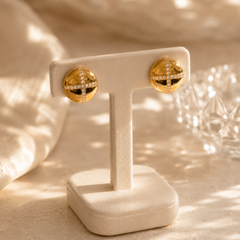 Dome Stud Earrings