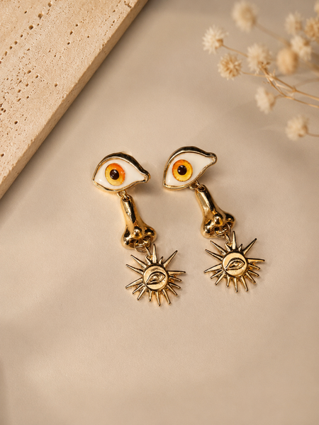 Nazar Na Lage Statement Earrings