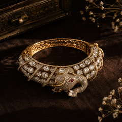 Gajraj Royal Polki Bracelet