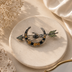 Mystic Eye Arrow Brooch
