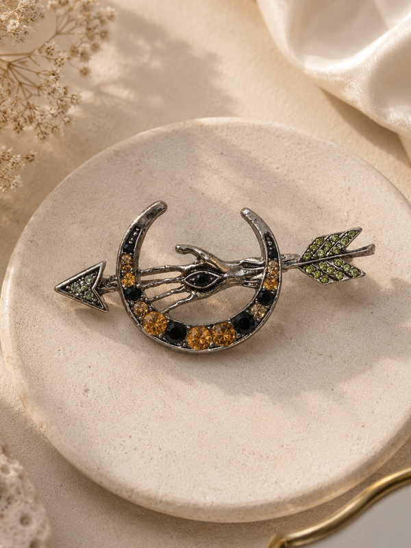 Mystic Eye Arrow Brooch