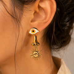 Nazar Na Lage Statement Earrings