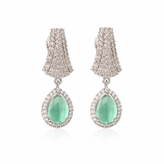 Meher Mint Drop Earrings