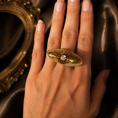 Rajasi Elephant Statement Ring