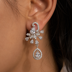 Crystal Cascade Earrings