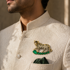 The Maharaja Tiger Brooch