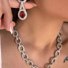 Crimson Link Diamond Set
