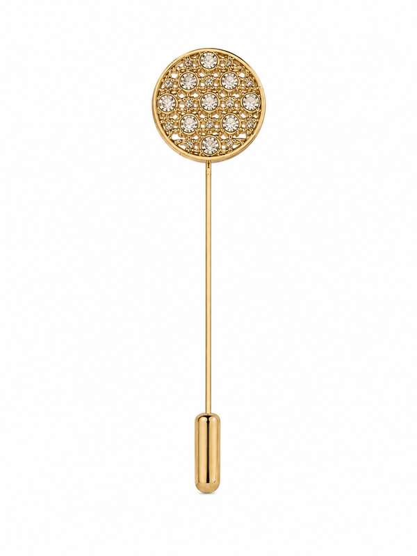 Celestial Crystal Lapel Pin