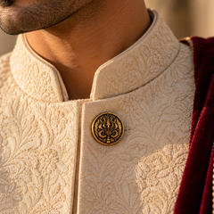 Trishul Shakti Heritage Button Cover