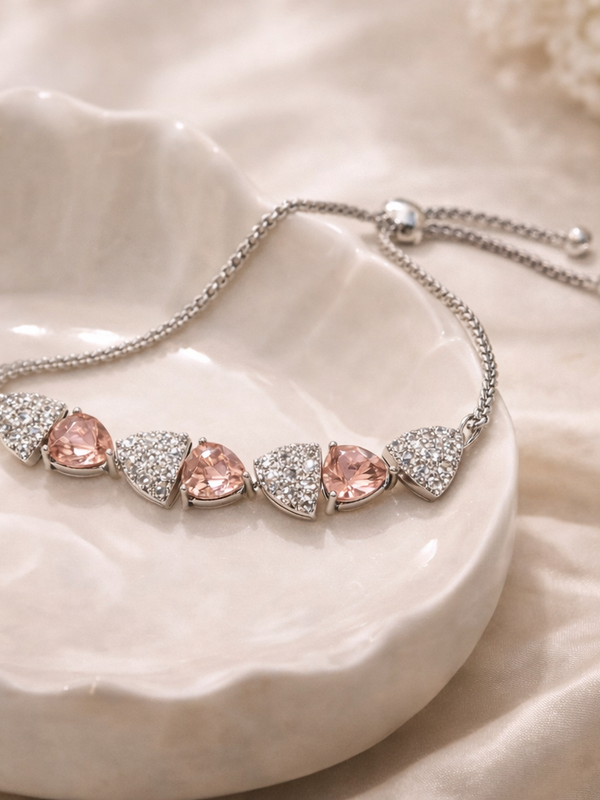 Blush Heart Bracelet