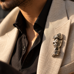 Khamosh Brooch