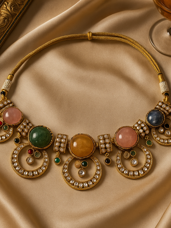 Navratna Choker Set
