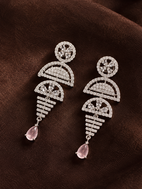 Blush Drop Earrings