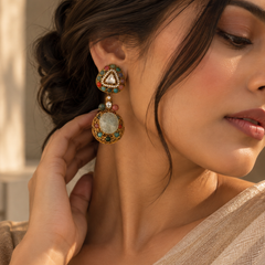 Navrasa Heritage Choker & Earrings Set