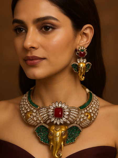 Divya Gajmukhi Heritage Set