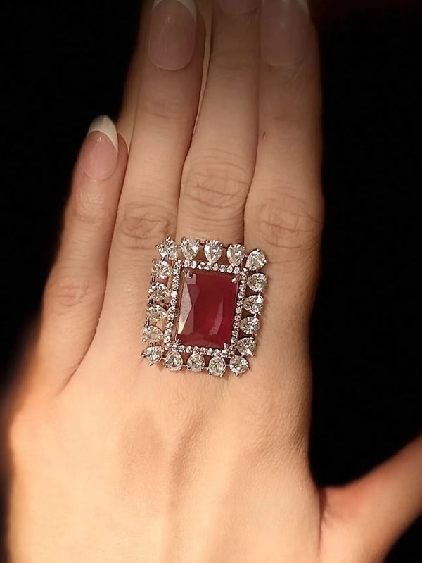 Ruhani Ruby Ring