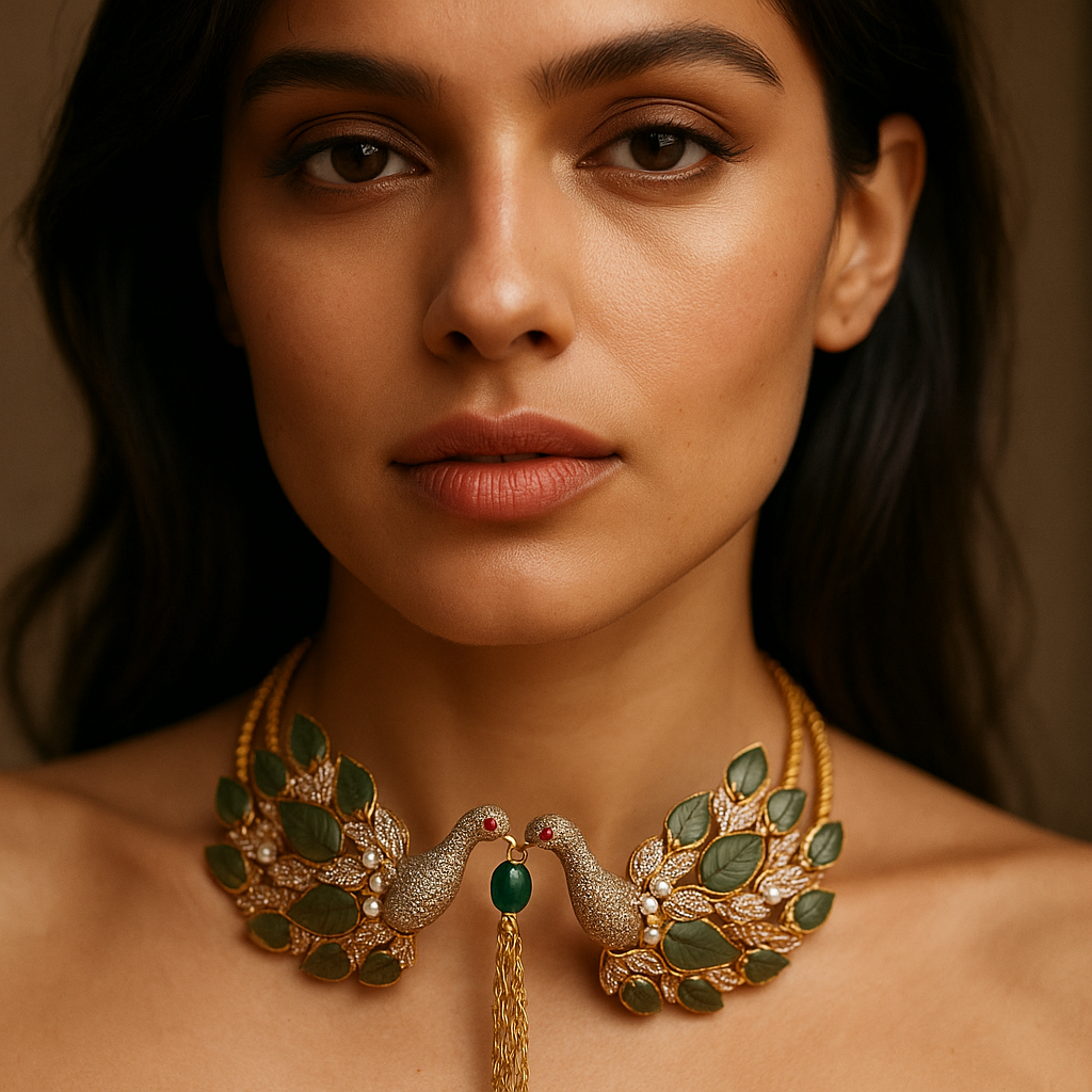 Enchanted Doves Necklace Set