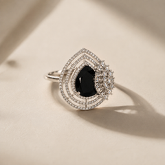 Nisha Onyx Statement Ring