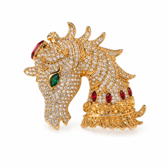 The Imperial Stallion Brooch
