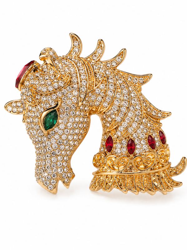 The Imperial Stallion Brooch
