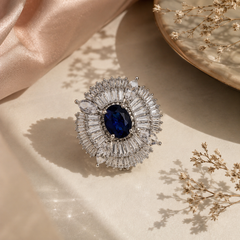 Midnight Aurelia Statement Ring