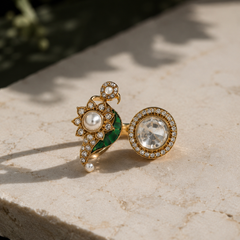 Morni Kundan Statement Ring
