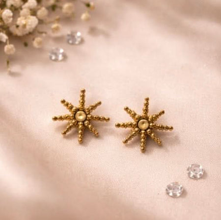 Aurelia Gold-Plated Mini Earring Trio Set