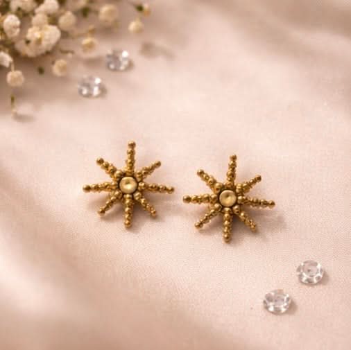 Aurelia Gold-Plated Mini Earring Trio Set
