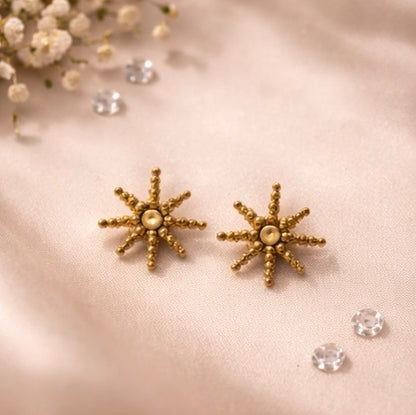 Aurelia Gold-Plated Mini Earring Trio Set