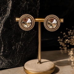 Halo Stud Earrings