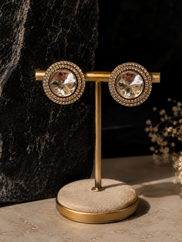 Halo Stud Earrings