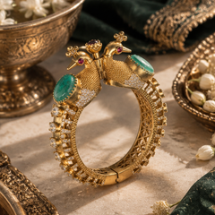 Mayura Mint Peacock Bracelet