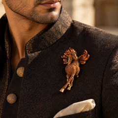 Ashva Agni Brooch
