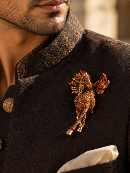Ashva Agni Brooch