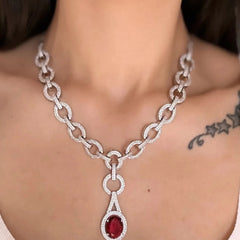 Crimson Link Diamond Set